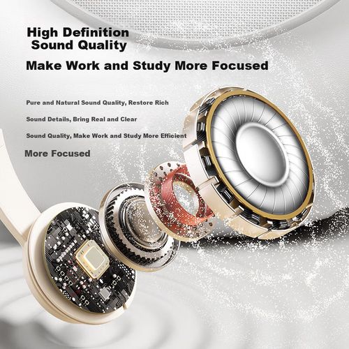 Audífonos HP Alámbricos circumaurales té con leche