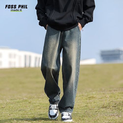 Jeans Foss Phil pierna ancha azul 2XL