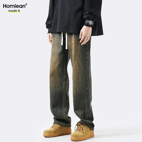 Jeans Homlean recto azul vintage 2XL