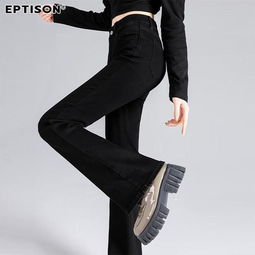 Jeans EPTISON slim cintura alta elásticos mujer