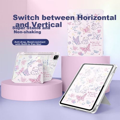 Funda XP Huawei MatePad 11.5 pulgadas Diseño Jardín de Mariposas