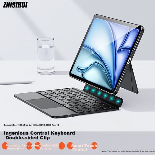 Teclado Bluetooth Zhisihui para iPad Air 11" Negro