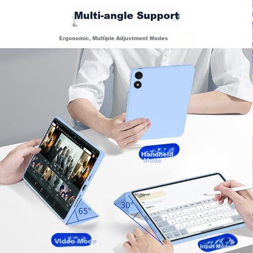 Funda Cuero HBOALG Redmi Pad Pro 12.1 Azul