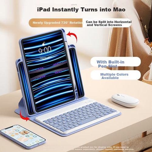 Funda para iPad 9.7" B.O.W Lavanda púrpura