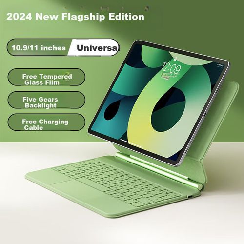 Funda con teclado B.O.W Pro para iPad 10.9 y 11 pulgadas