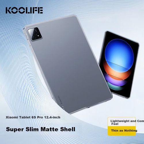Funda KOOLIFE Xiaomi Pad 6S Pro 12.4" transparente