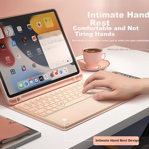 Funda Teclado B.O.W HC018 Verde para iPad Pro 11 pulgadas