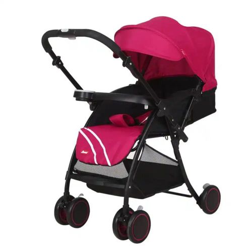 Carriola D'bebé Lu Baby Reversible Camita Rosa