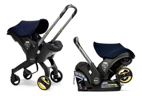 Doona Autoasiento A Carriola Base Latch Incluida + Regalo Azul