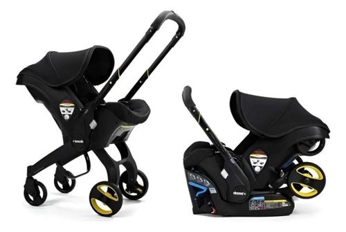 Doona Autoasiento A Carriola Base Latch Incluida + Regalo Negro