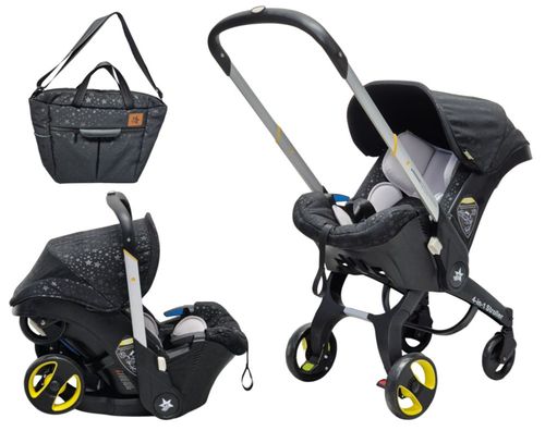 Carriola Para Bebé Starkids Polux Convertible Con Pañalera