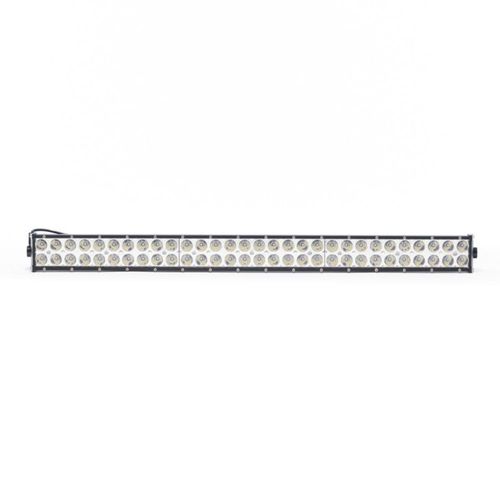 Barra HiperLed IRON LED 60 LED Luz Blanca Fija Auxiliar 180W 12V/24V Universal para Moto, Auto, Camioneta, Camión, Coche, Off Road, 4x4