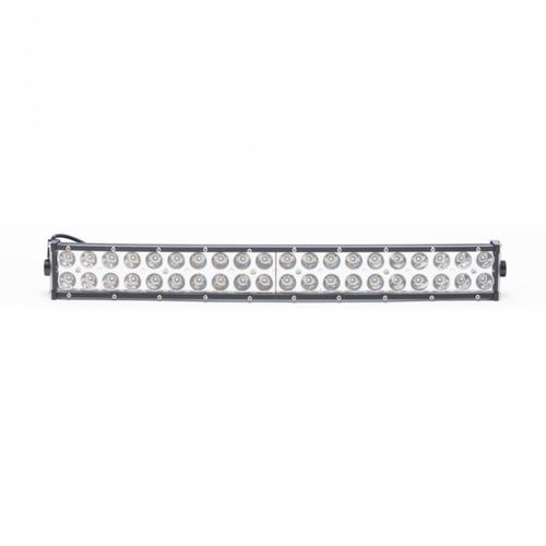 Barra Curva HiperLed IRON LED 40LED Luz Blanca y Ámbar Auxiliar 120W Luz Fija y Estrobo 12V/24V Universal Moto, Auto, Camioneta, Camión, Off Road, 4x4