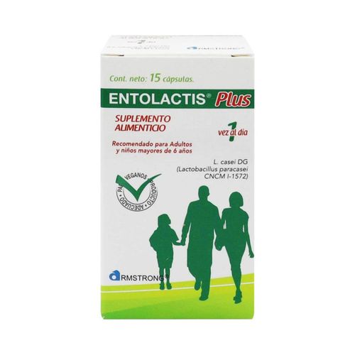 ENTOLACTIS PLUS CON 15 CÁPSULAS