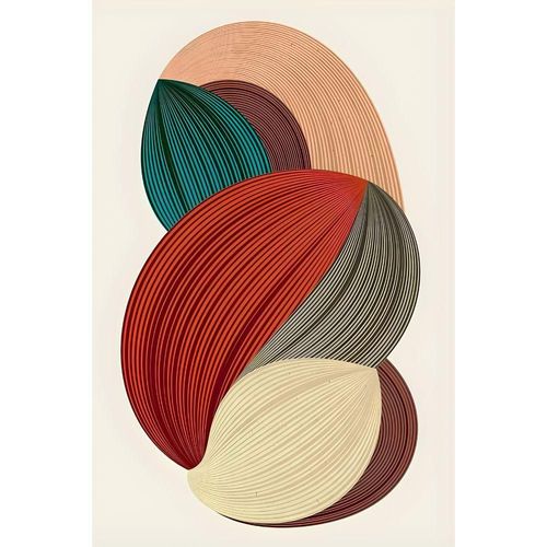 Cuadro Decorativo Geométrico 40x60cm Vibración Orgánica