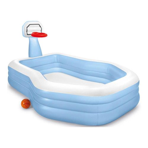 Alberca piscina familiar canasta de basketball hogar intex