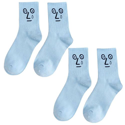 Calcetines llamativos MXMJE-002 EmojiBlue Calcetas modernas