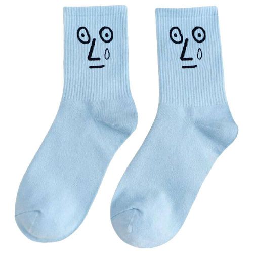 Par de Calcetas Cortas MXMJE-001 EmojiBlue Calcetas modernas