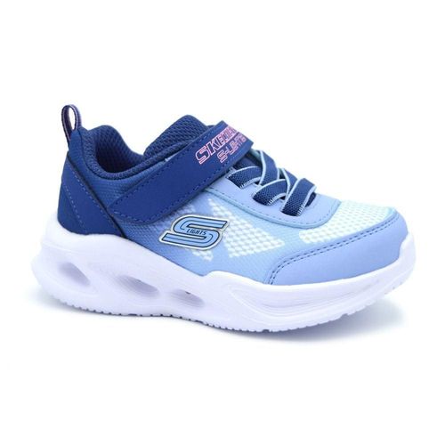 Tenis Skecher de Bebe Sola Glow Umbre Deluxe Azul 303714N