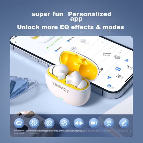 Audífonos Yinpage Real 1 Pro Bluetooth ANC Inalámbricos