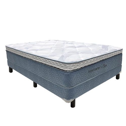 Set de Colchón y Box Queen Size Restonic Piero