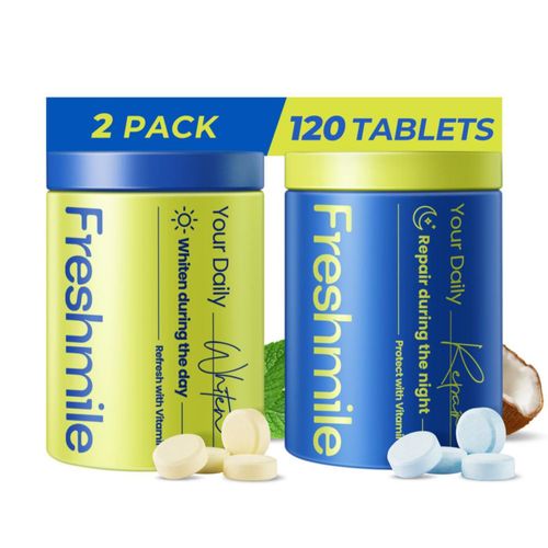 Pasta de dientes en tabletas Freshmile Whitening Nano-Hydroxyapatite