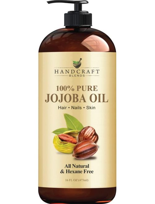 Mezclas artesanales de aceite de jojoba 473 ml 100% puras y naturales