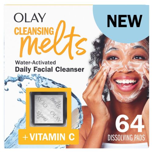 Limpiador facial Cleansing Melts Olay con vitamina C 64 pastillas