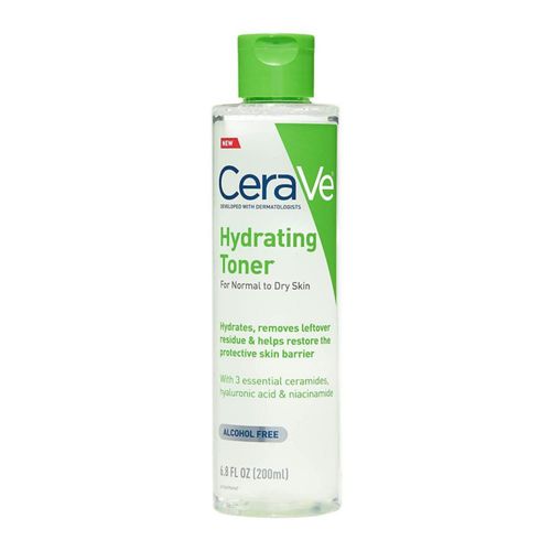 Tónico hidratante CeraVe sin alcohol con ácido hialurónico 200 ml