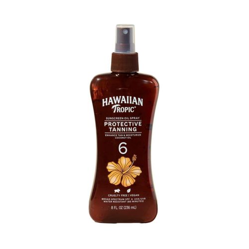 Protector solar Hawaiian Tropic Island aceite bronceador SPF 6 240 ml