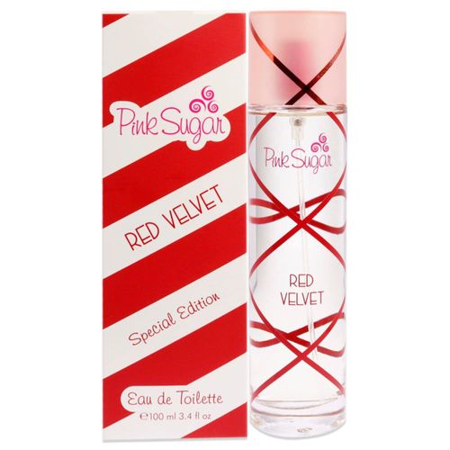Perfume Pink Sugar Aquolina Red Velvet EDT 100 ml para mujer