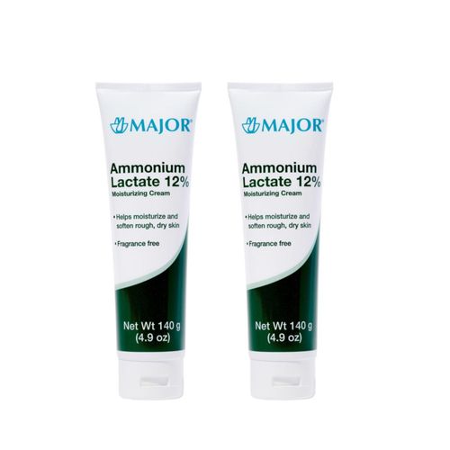 Crema hidratante con lactato de amonio mayor 12% 140 ml (paquete de 2)