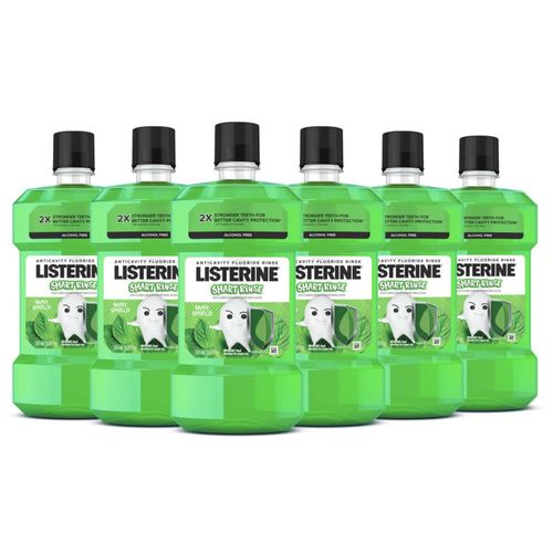 Enjuague bucal Listerine Smart Rinse Kids sin alcohol 500 ml