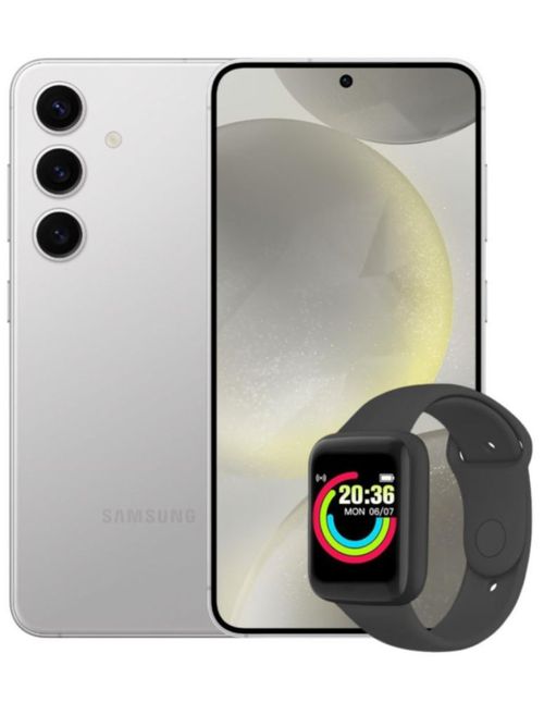 SAMSUNG GALAXY S24 256GB/8RAM GRIS+WATCH