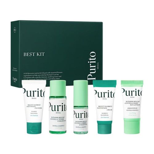 Kit de cuidado de la piel PURITO SEOUL Best con limpiador y crema de pantenol