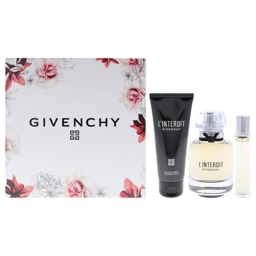 Set de regalo Givenchy LinterDit para mujer EDP 80 ml 2 aerosoles 75 ml leche corporal