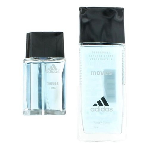 Set de perfume de regalo adidas Moves Eau De Toilette 30 ml más desodorante 75 ml para hombre