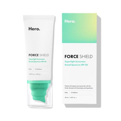 Protector solar Hero Cosmetics Force Shield Superlight SPF 30 50 ml