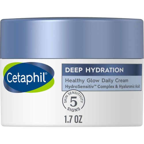 Crema facial Cetaphil Deep Hydration Healthy Glow 50 ml con ácido hialurónico