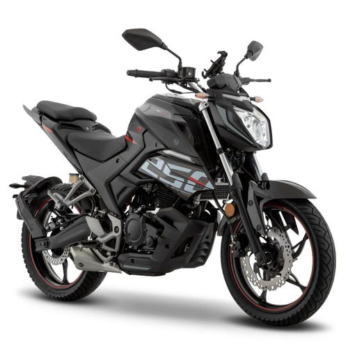 Motocicleta Italika 250Z Carbono Negra con GPS