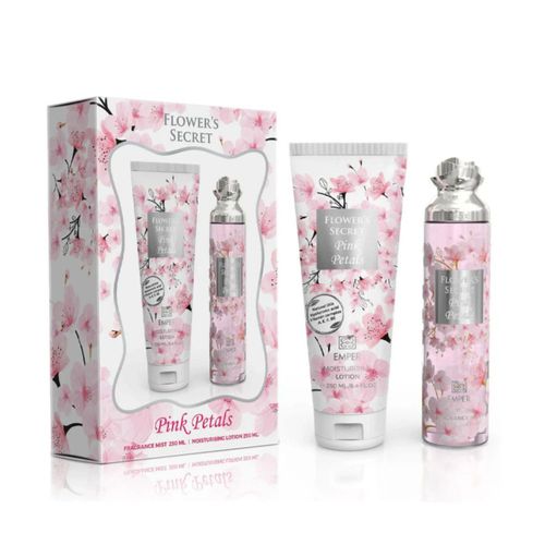 Perfume EMPER FLOWERS SECRET PINK PETALS 250 ml para hombre y mujer