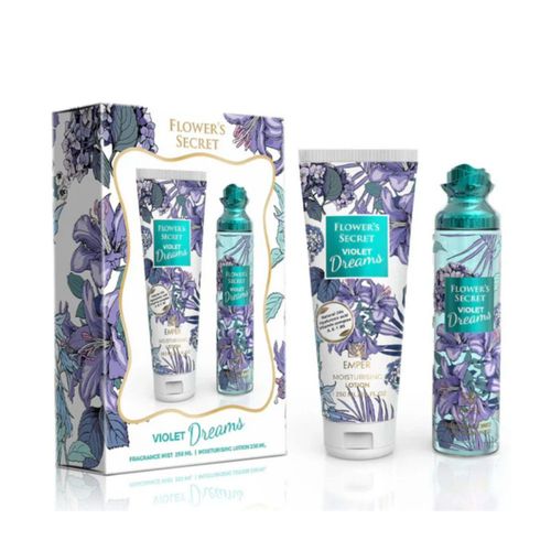 Perfume EMPER FLOWERS SECRET VIOLET DREAMS 250 ml para hombre y mujer