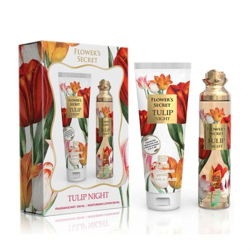 Perfume EMPER FLOWERS SECRET TULIP NIGHT 250 ml para hombre y mujer