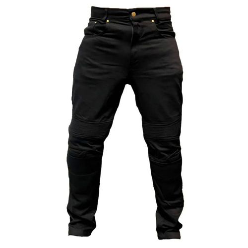 Pantalón Para Moto Punto Extremo Denim Negro Rider One