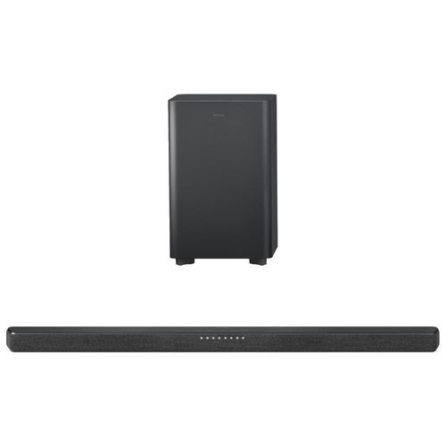 Philips barra de sonido 2.1 con dolby atmos y subwoofer inalámbrico