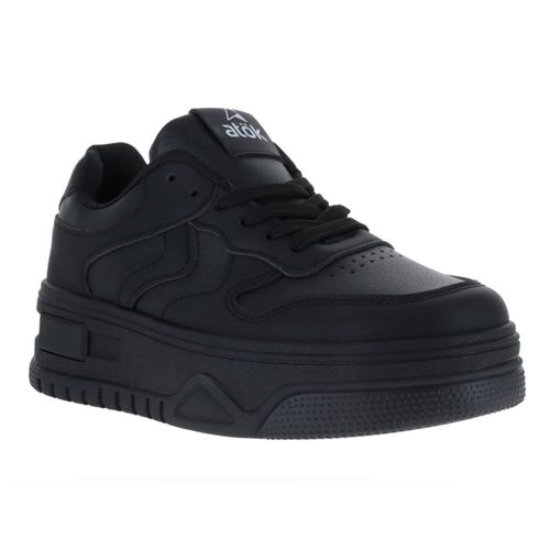 Tenis urbanos para dama color Negro Atok 24pbf019