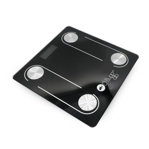 Báscula Inteligente De Uso Doméstico Smart Negro D-BUGG Control Por App