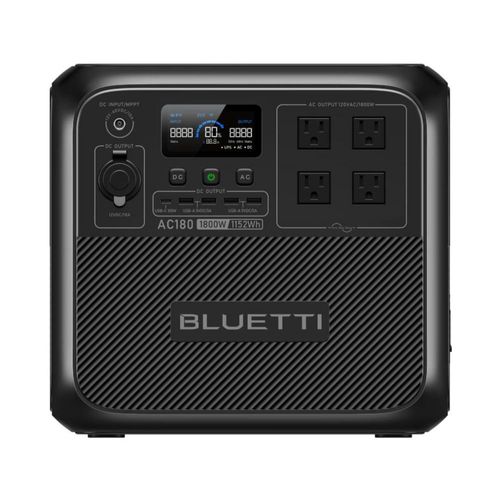 USADO BLUETTI AC180 - Estación de Energía Portátil 1152Wh LiFePO4, 1800W (Pico 2700W), Carga Rápida