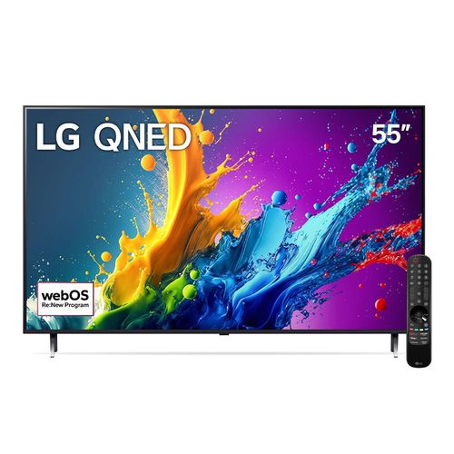 Pantalla QNED LG 55 Pulgadas 4K Smart 55QNED80TSA