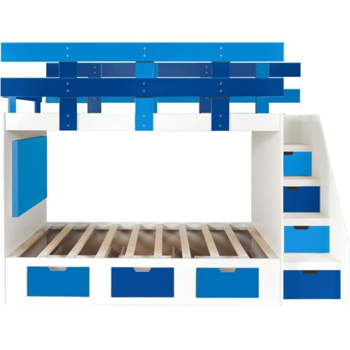 Litera Blue - Azul y Blanco